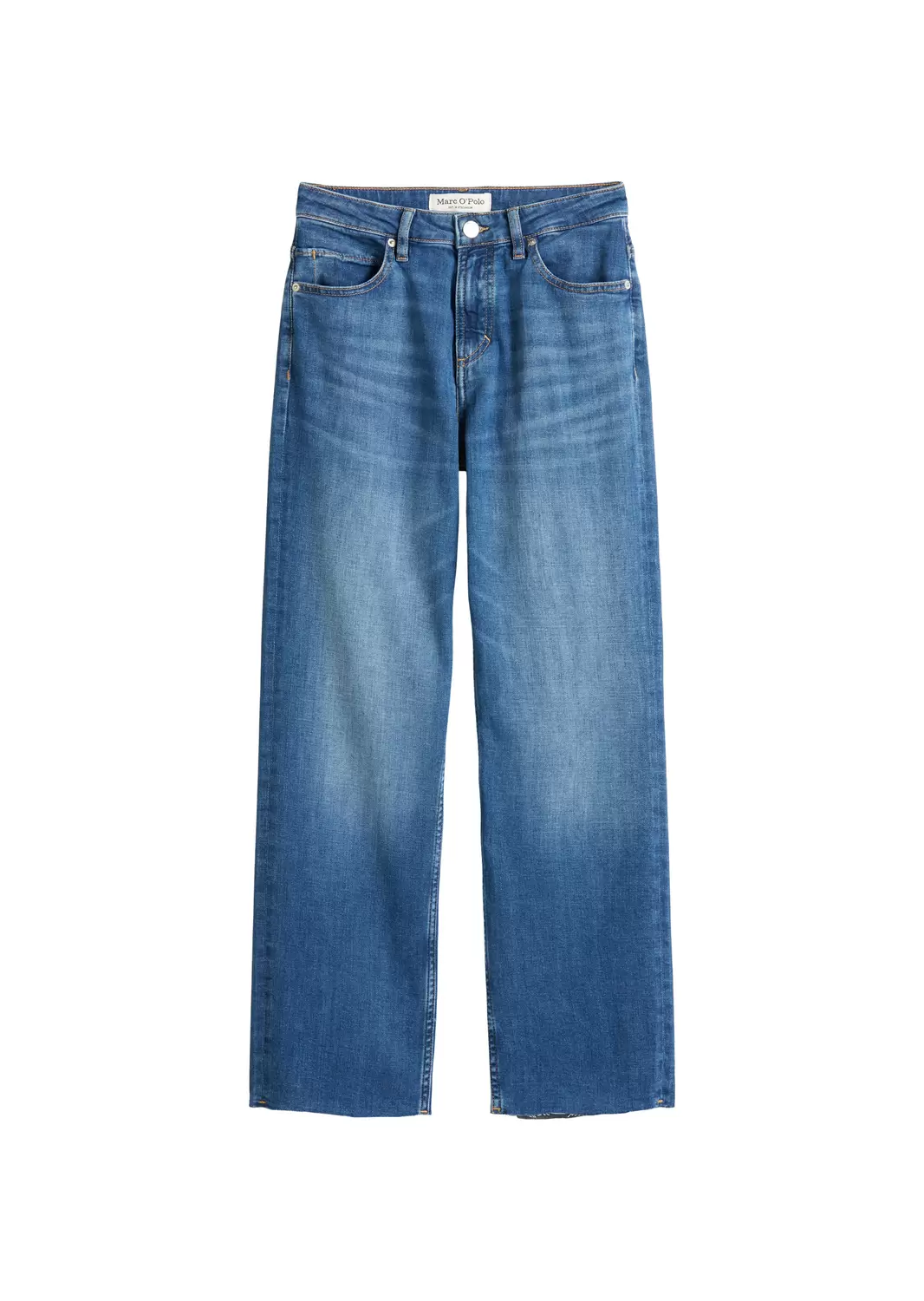 Straight Leg Jeans high waist