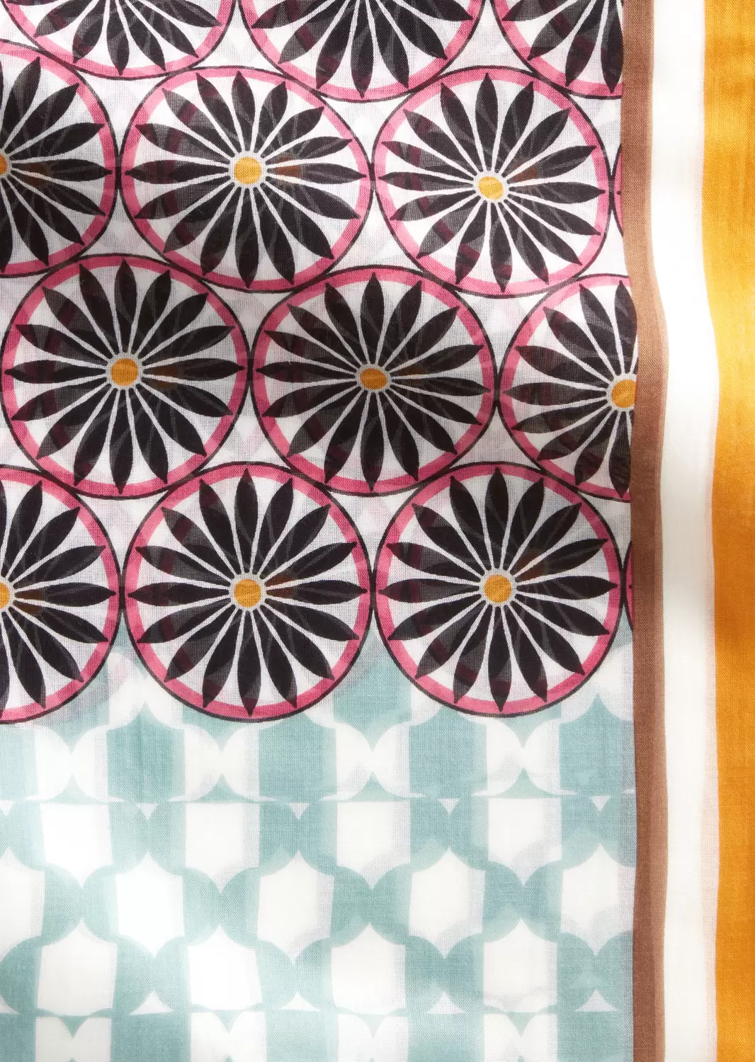 Schal mit Allover-Print