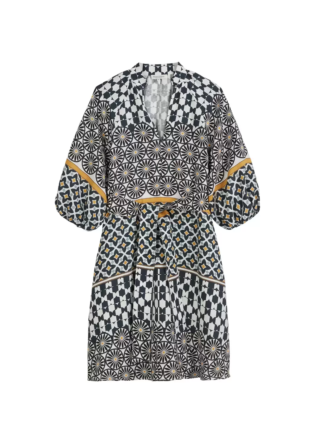 Leinenkleid flared