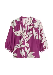 Print-Bluse regular