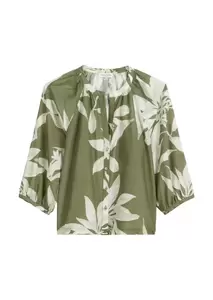 Print-Bluse regular
