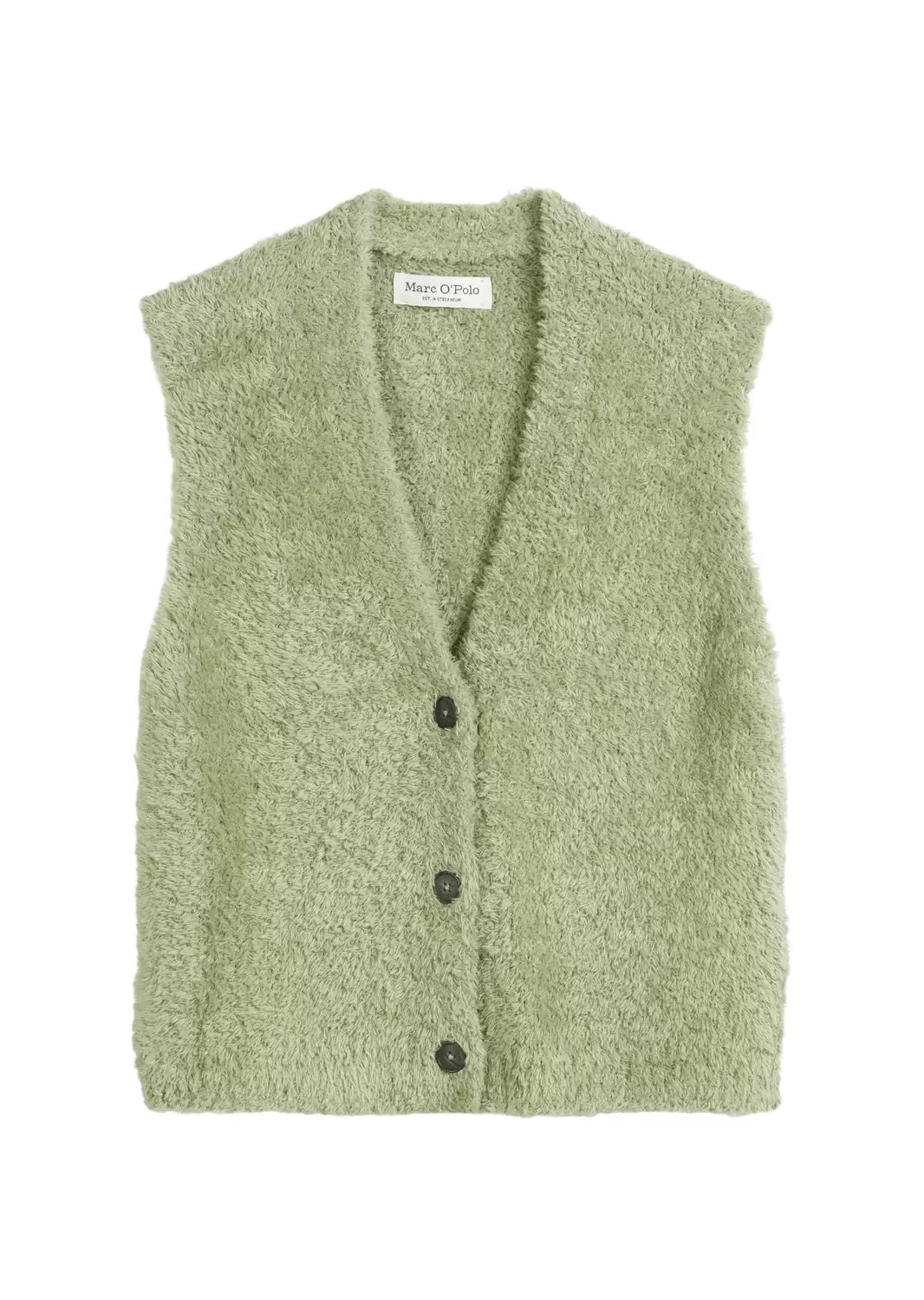 Fuzzy-Knit-Weste regular