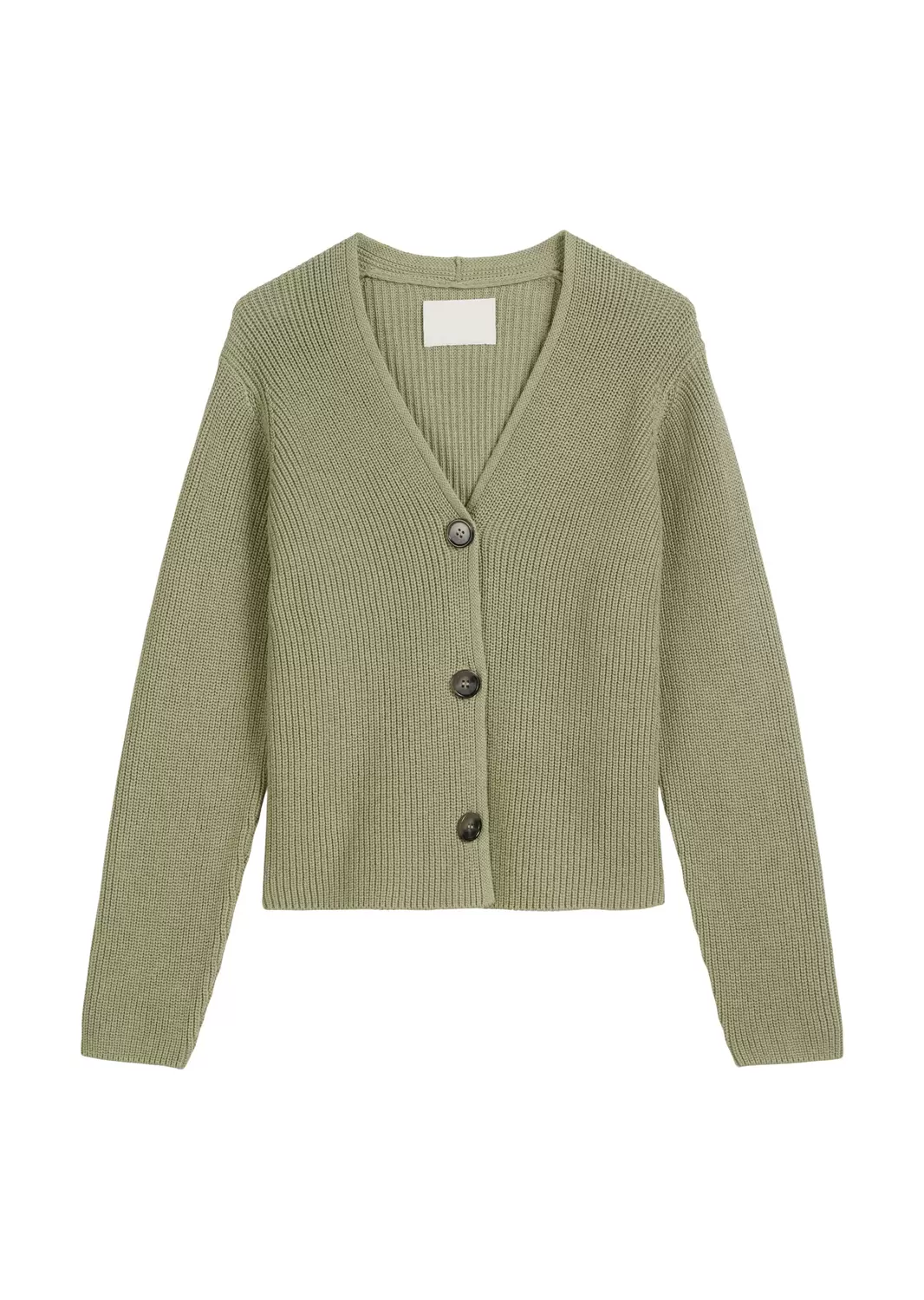 V-Neck-Cardigan relaxed