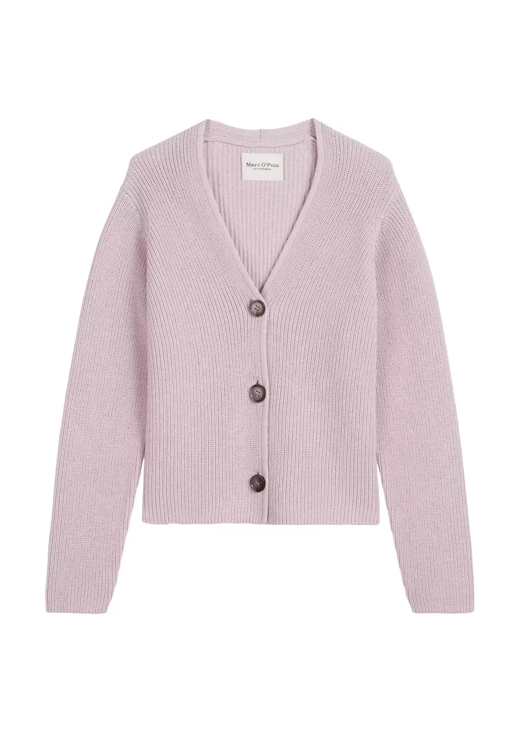 V-Neck-Cardigan relaxed