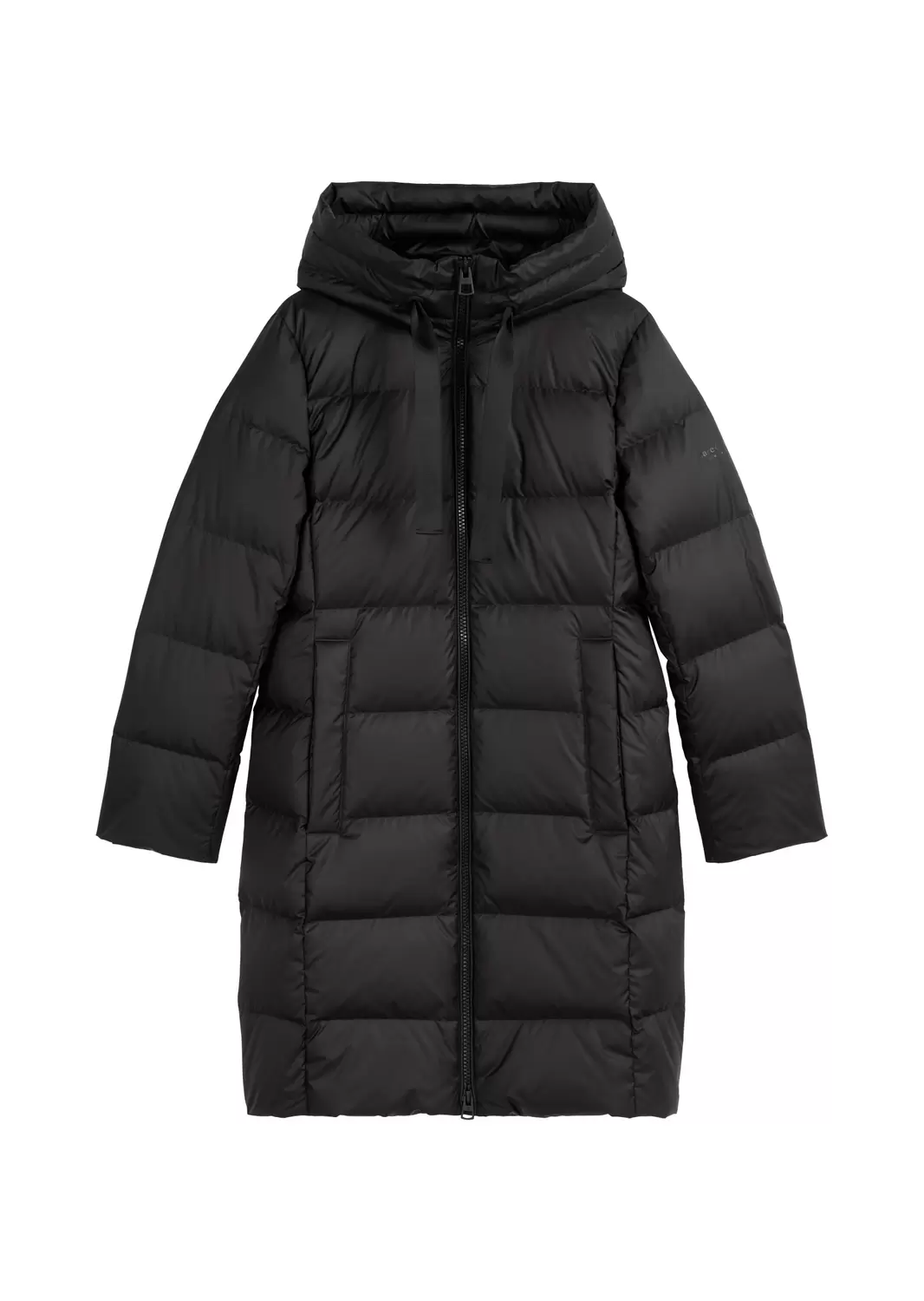 Kapuzen-Daunenmantel shaped