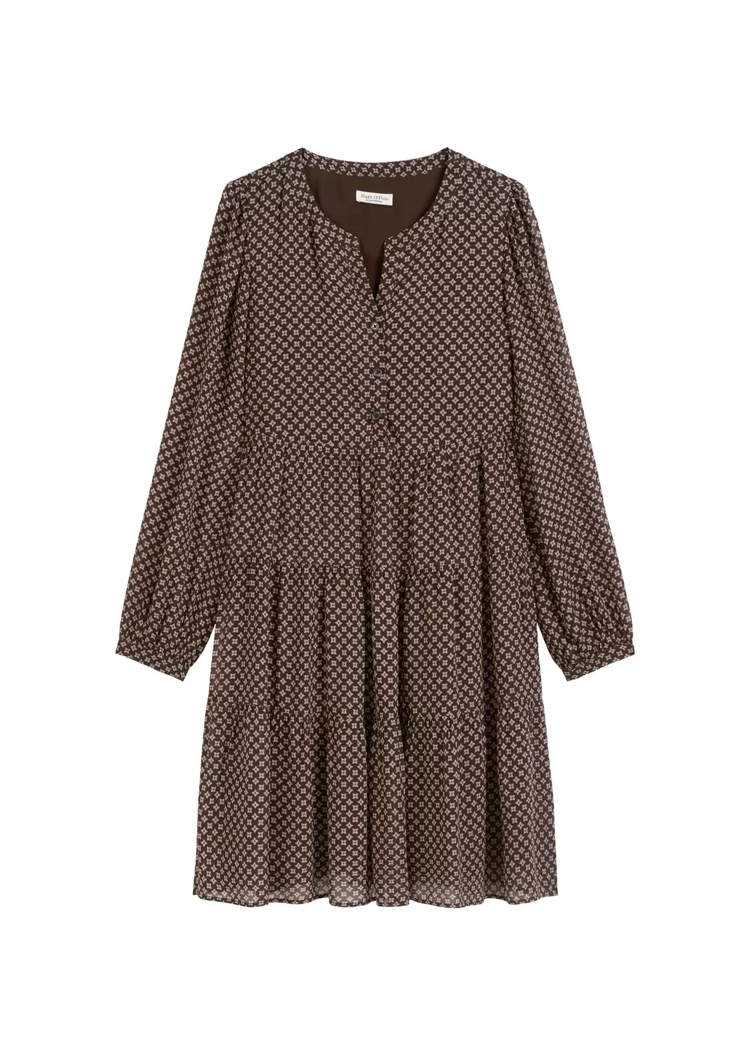 Kurzes Stufenkleid regular