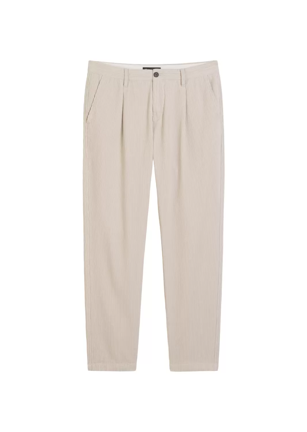 Cordhose Model Osby pleats tapered