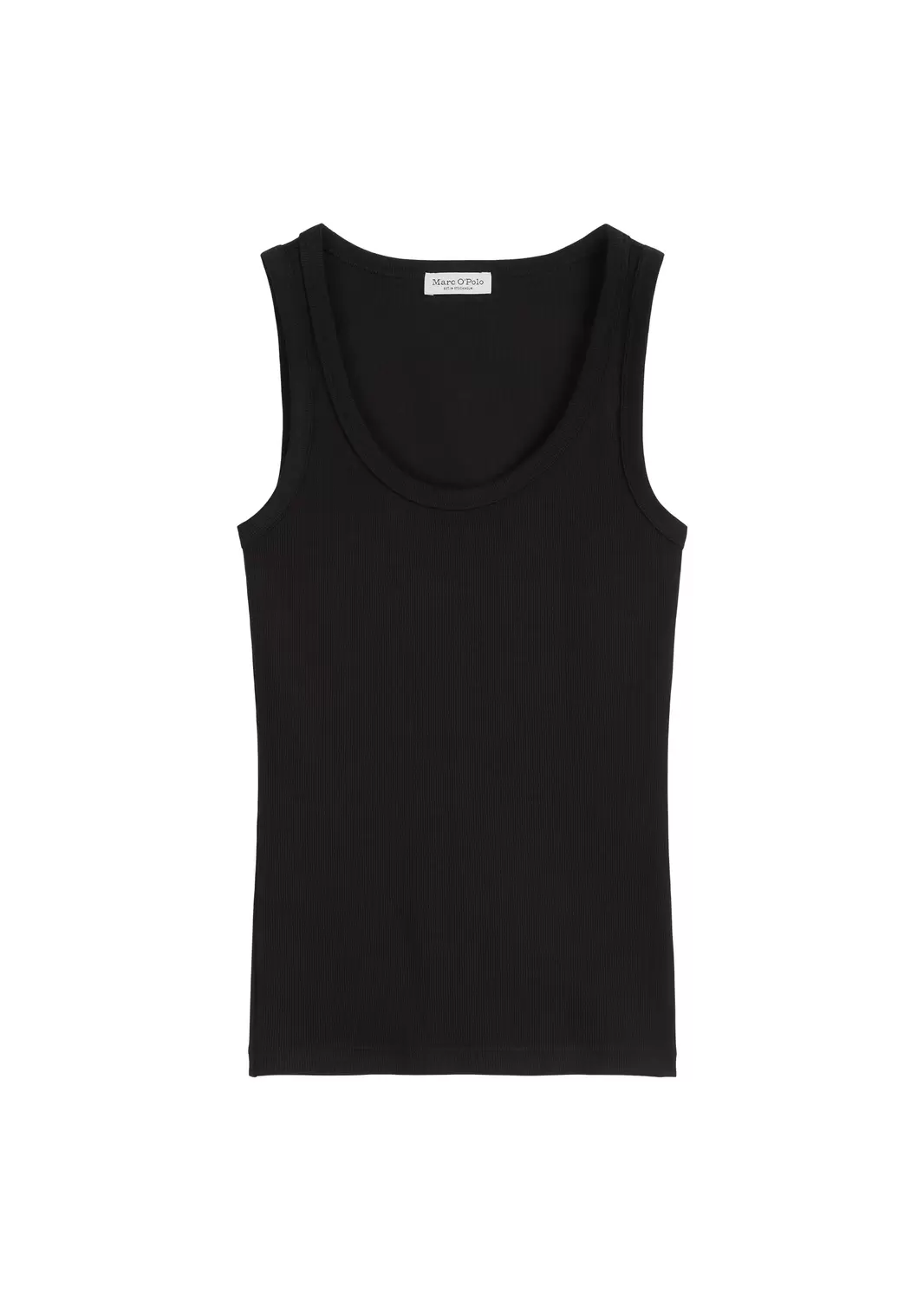 TOP, DEEP ROUND NECK female