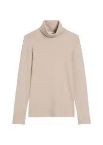 Rollkragen-Longsleeve regular