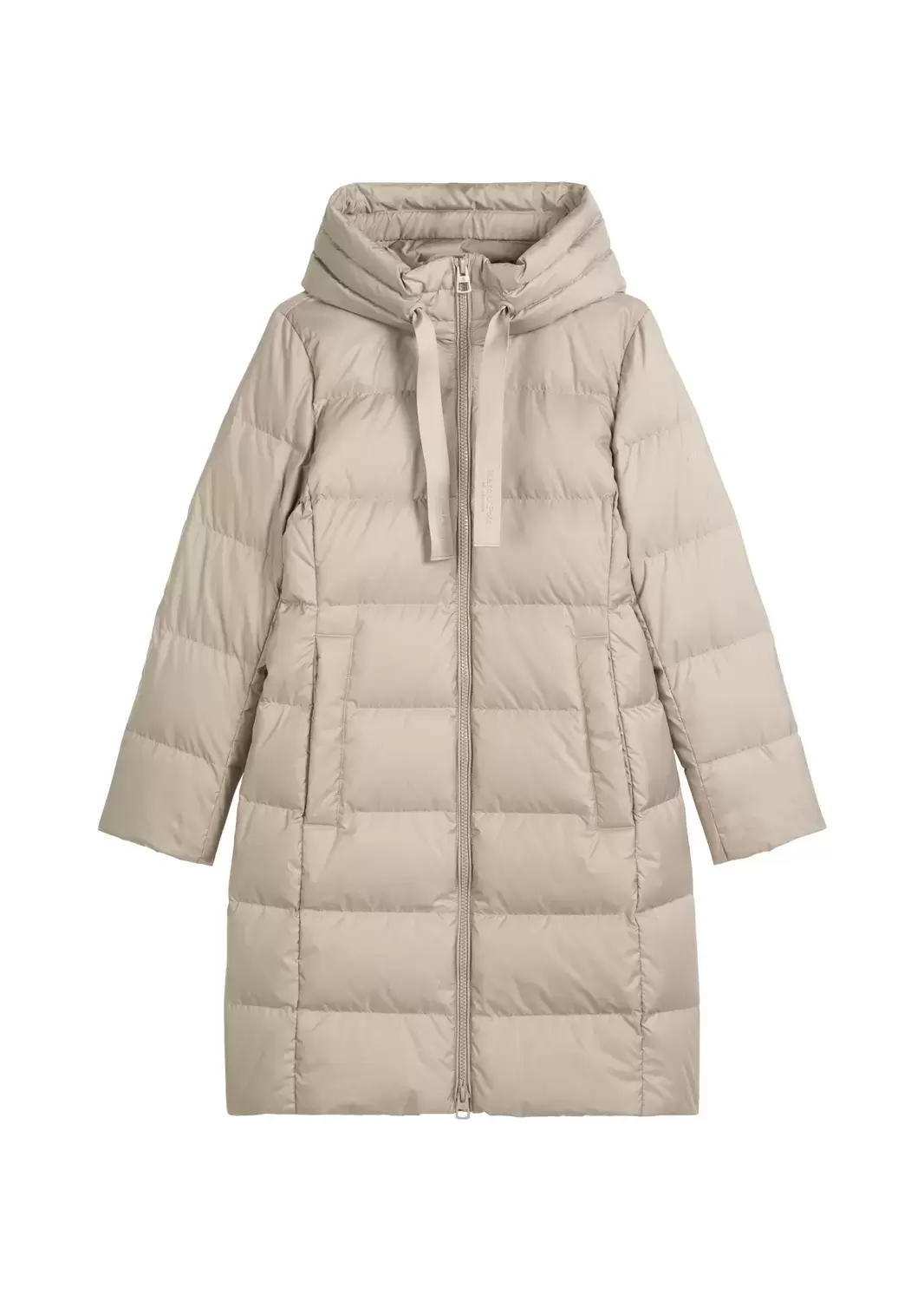 Kapuzen-Daunenmantel shaped