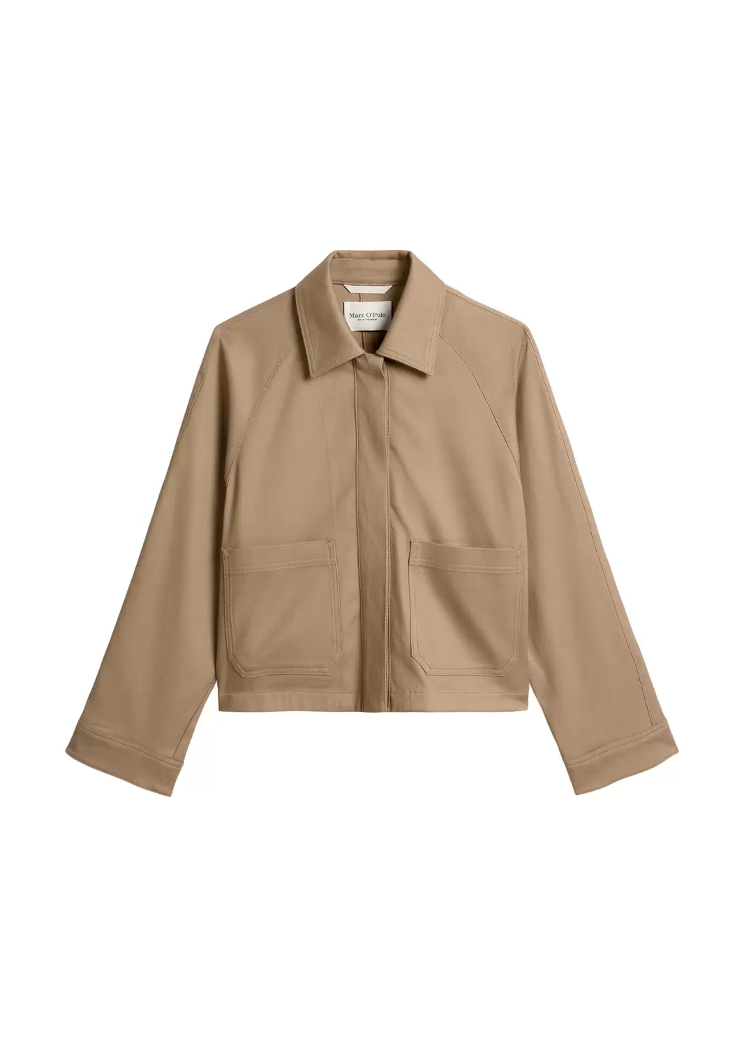 WOVEN INDOOR JACKET, COLLAR, CUFFS, female