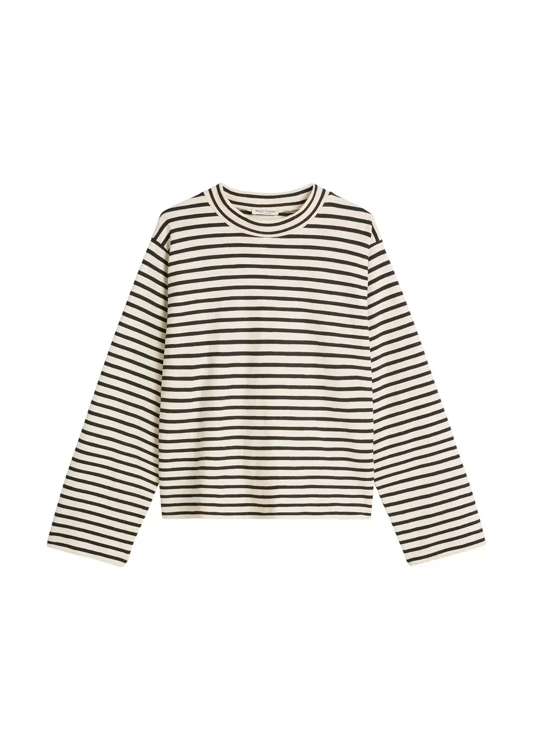 Gestreiftes Rollkragen-Longsleeve regular