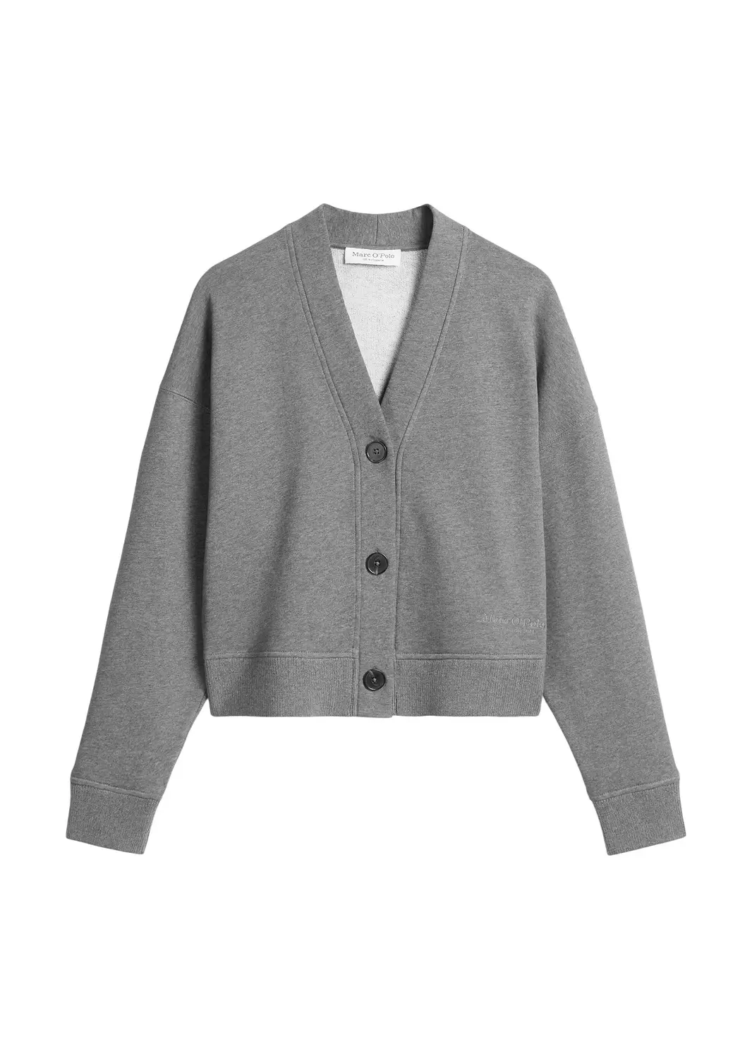 Sweat-Cardigan relaxed
