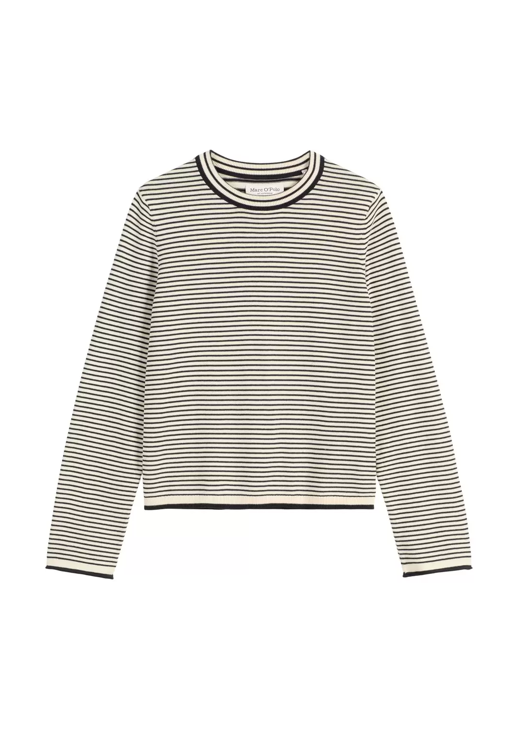 Pullover, longsleeve, round-neck, striped