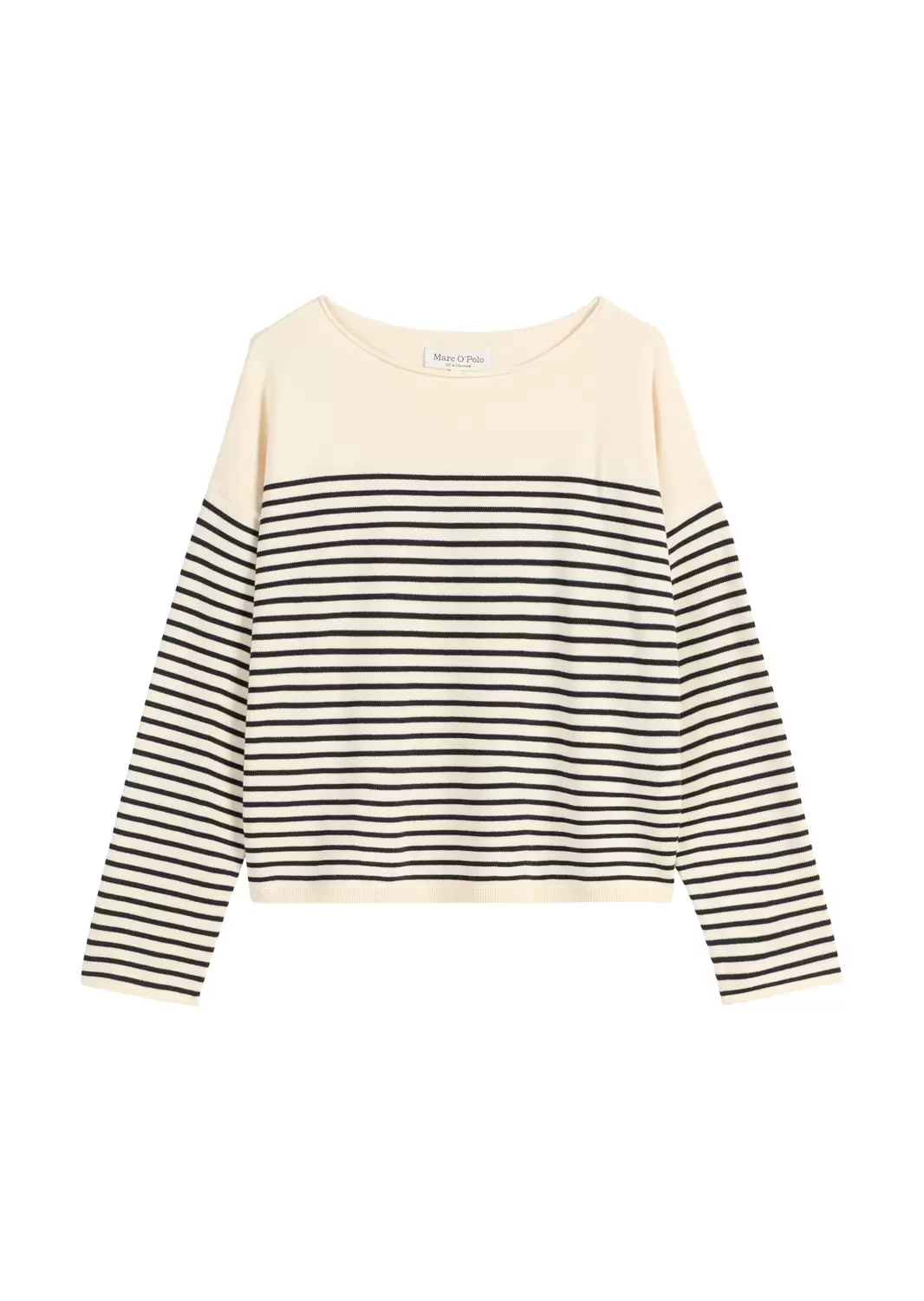 PULLOVER, LONGSLEEVE, BOAT NECK, ST female