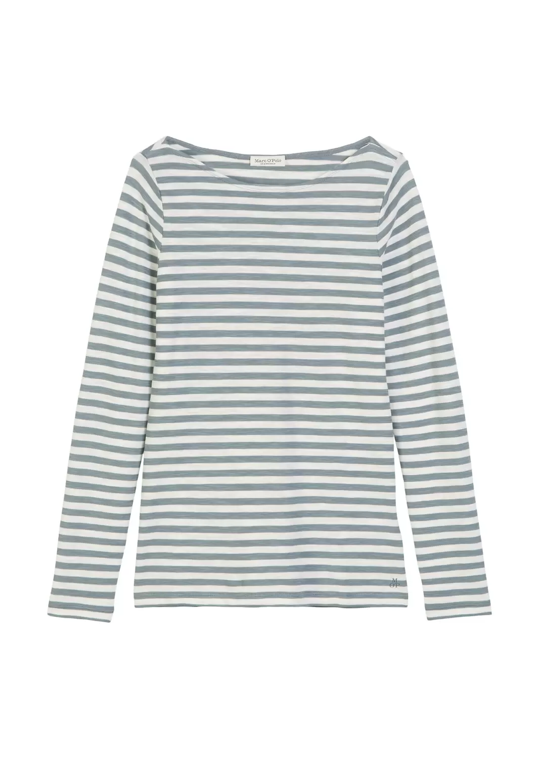 T-SHIRT, ONG SEEVE, BOAT NECK, ST femae
