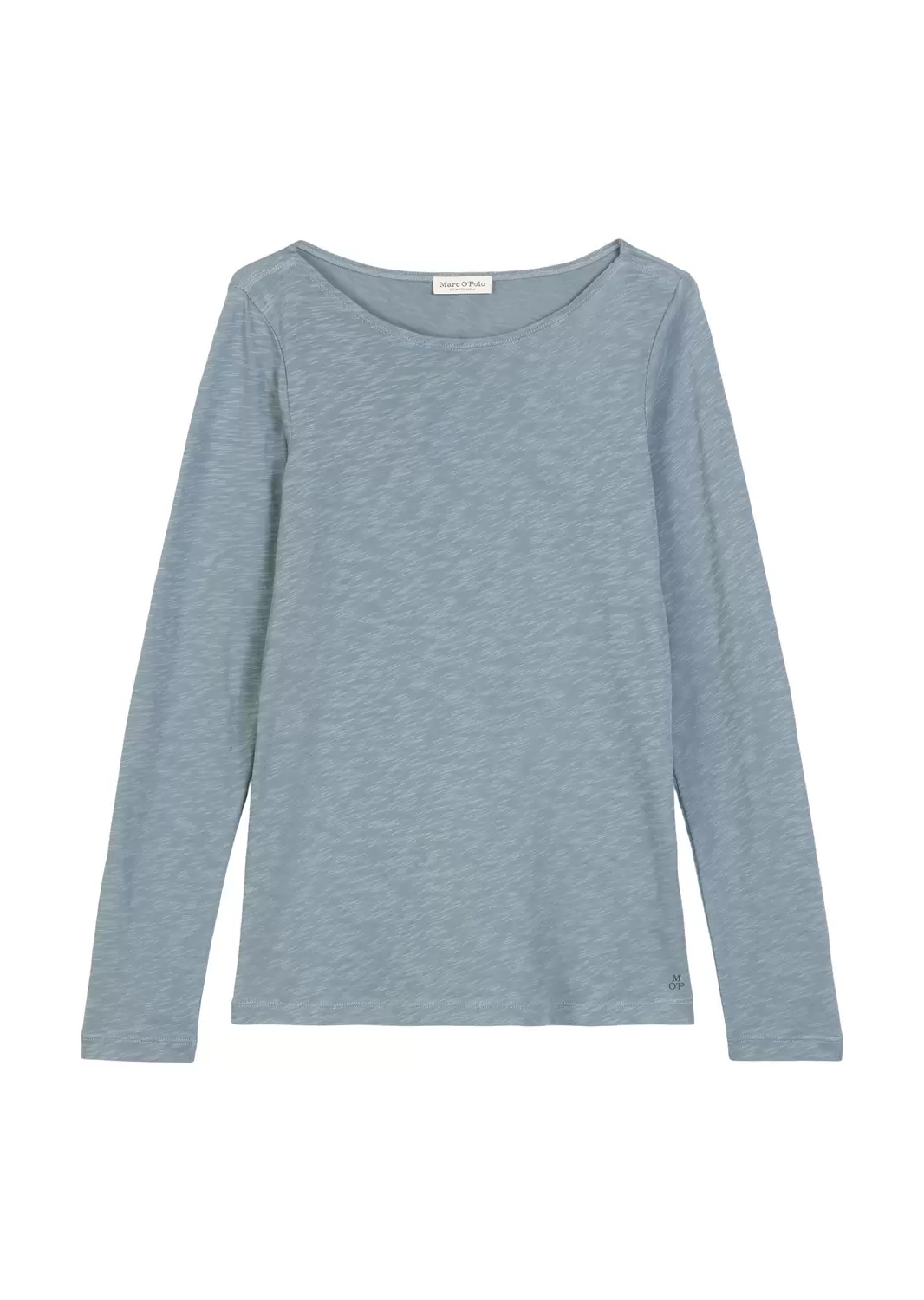 T-SHIRT, LONG SLEEVE, BOAT NECK feale