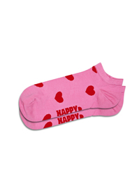 Hearts Low Sock - 3300/Pink