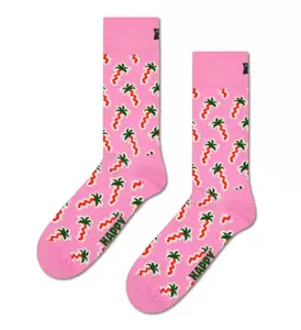 Happy Palm Sock - 3300/Pink