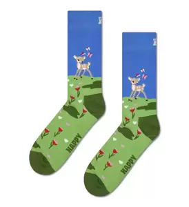 Deer Sock - 7300/Green