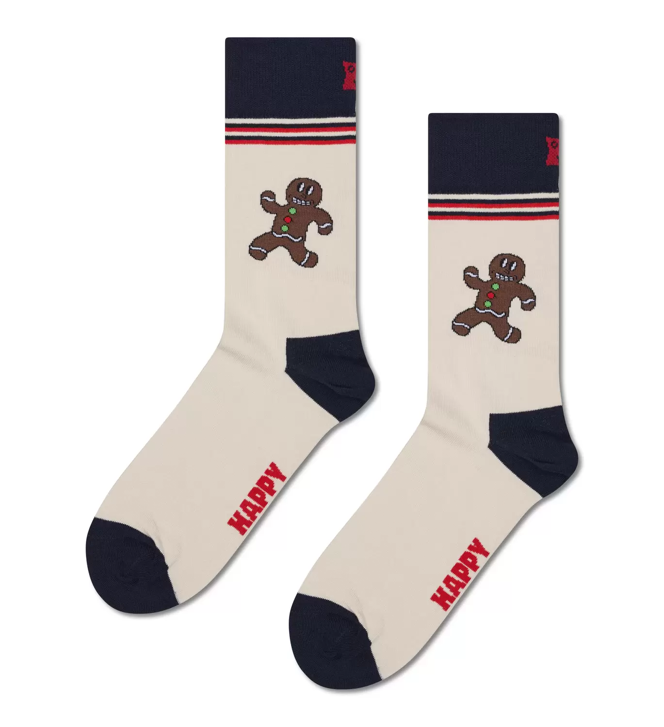 Happy Gingerbread Sock