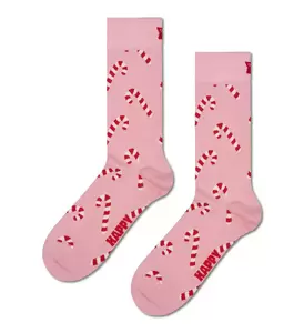 Candy Cane Sock - 3000/Light Pink