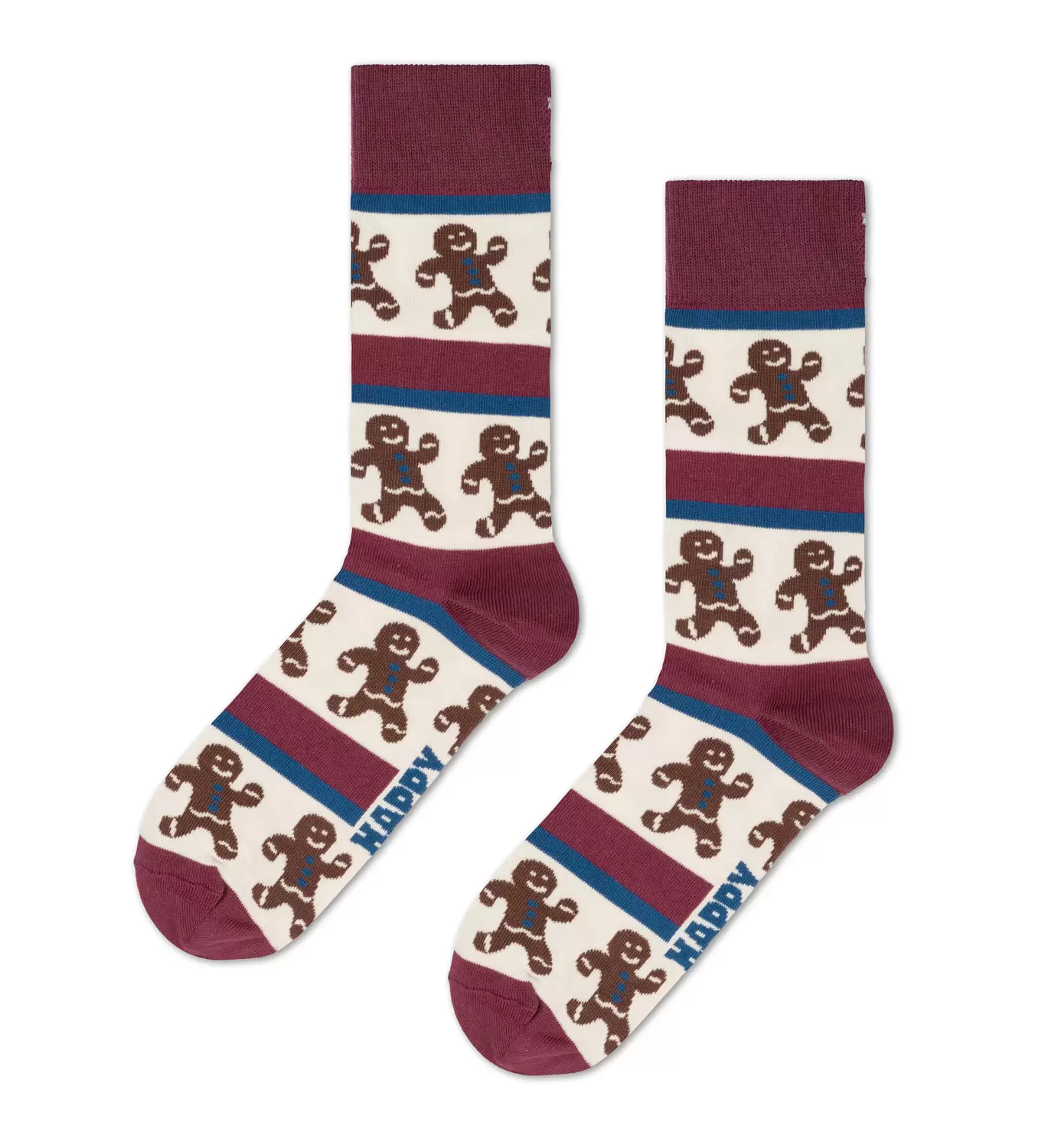 Gingerbread Stripe Sock