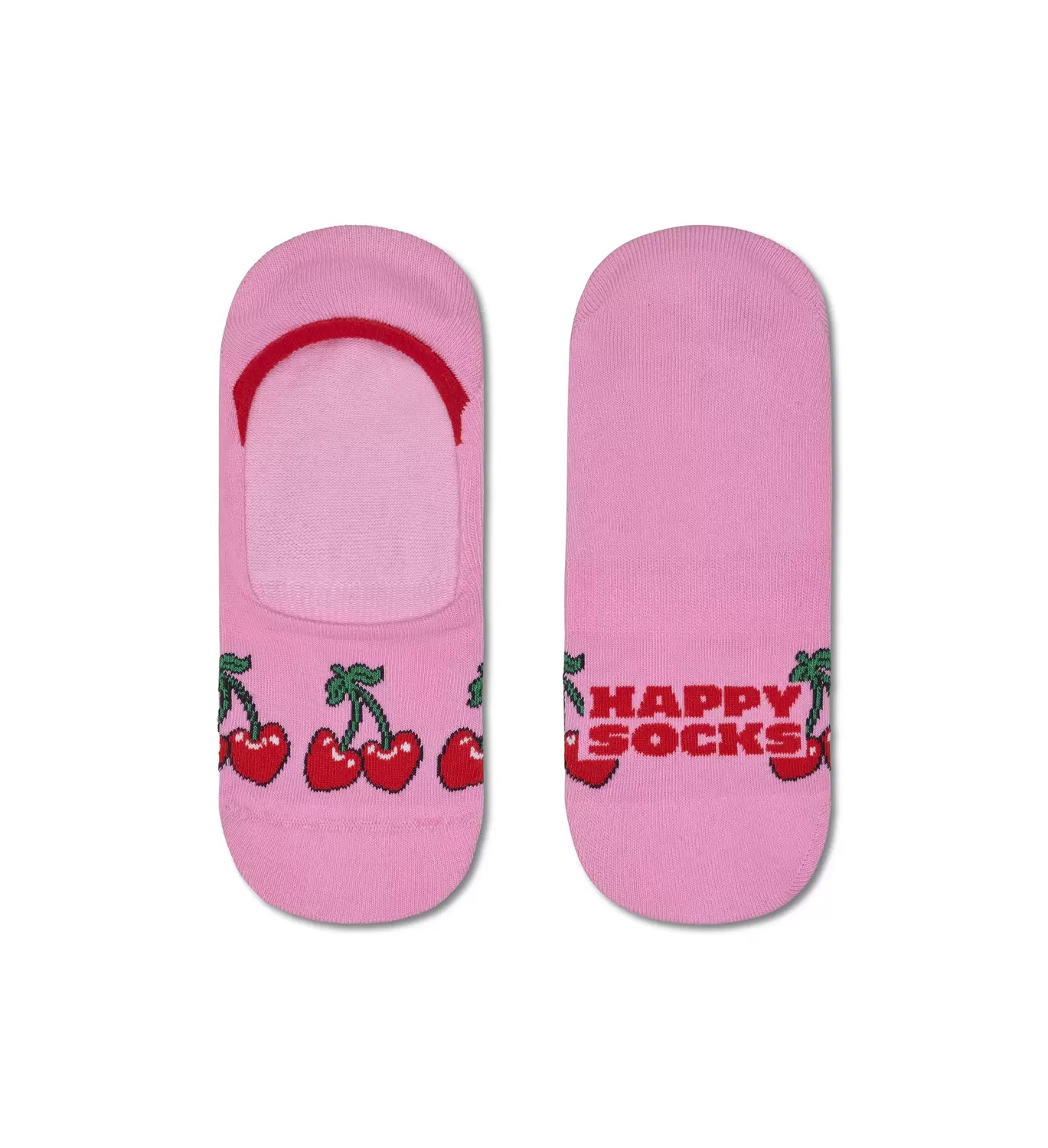 Cherry Heart Invisible Sock