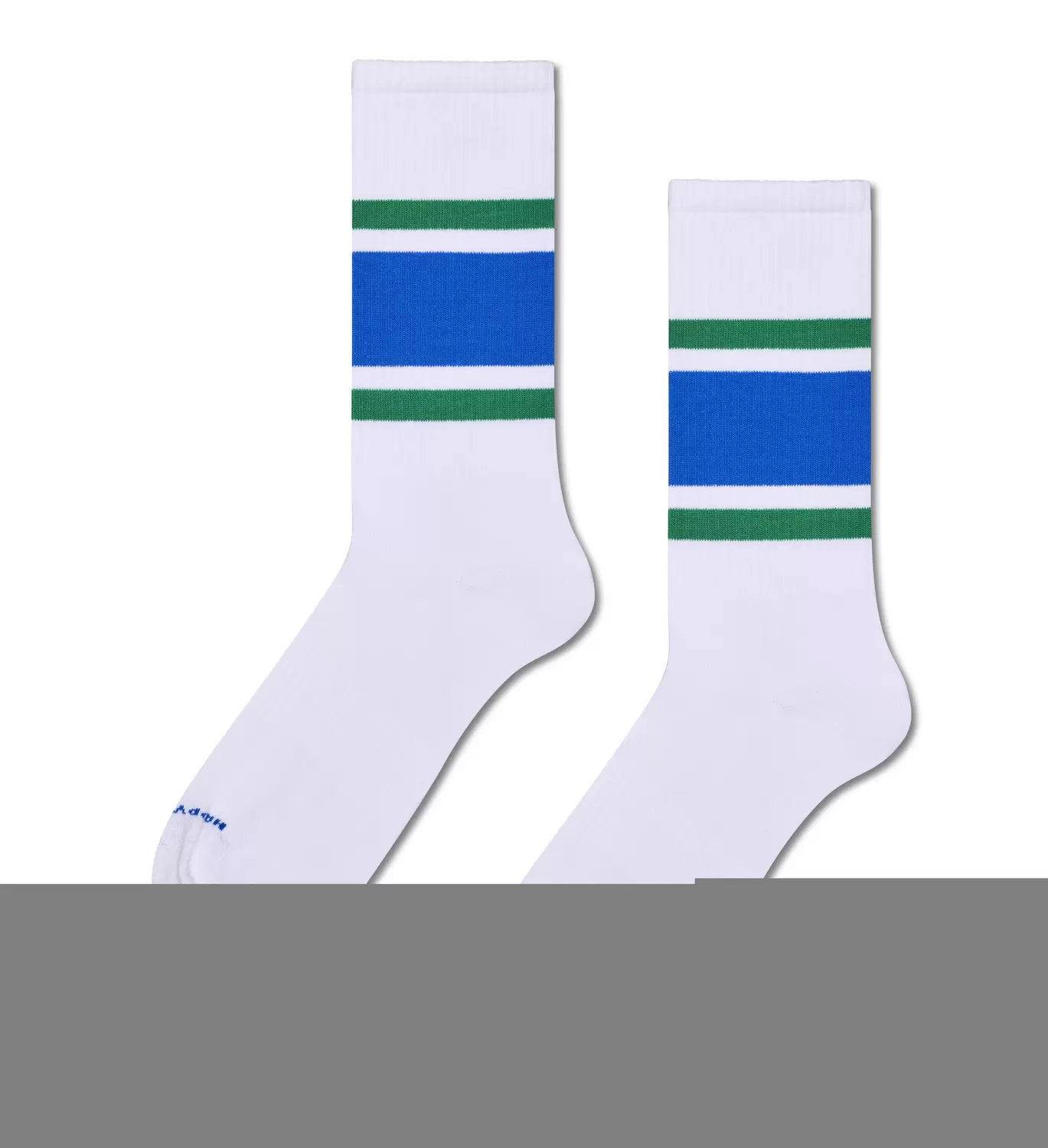 Simple Stripe Sneaker Sock