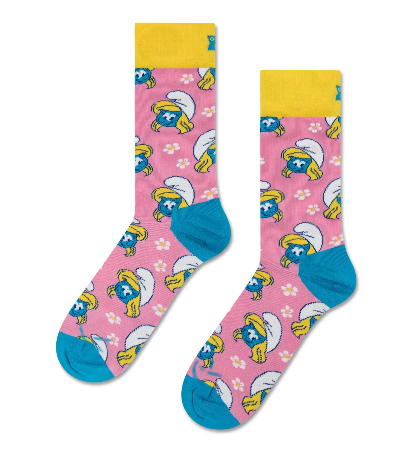 The Smurfs Floral Smurfette Sock