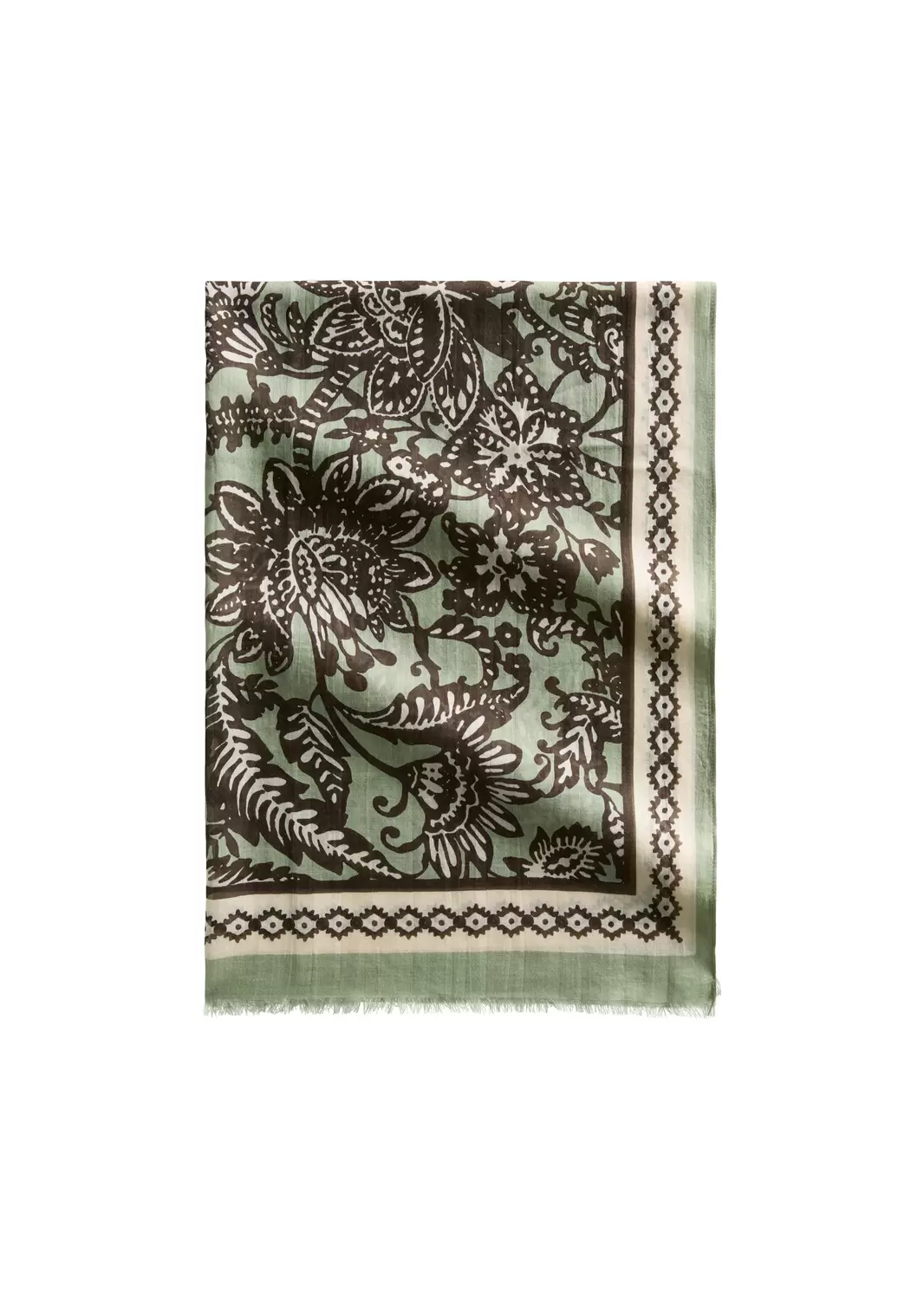 Schal mit Allover-Print