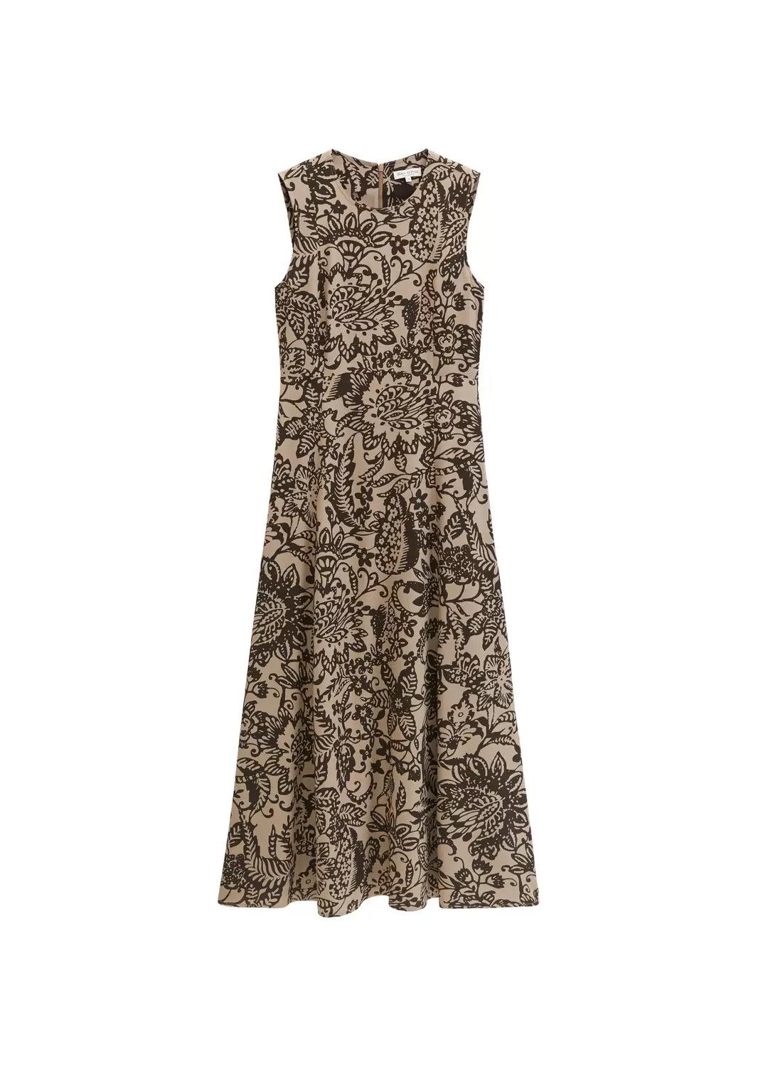 Ärmelloses Kleid fitted