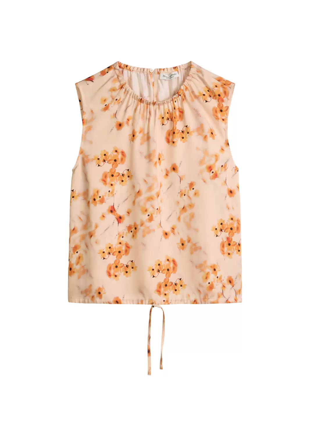 Ärmelloses Print-Bluse regular