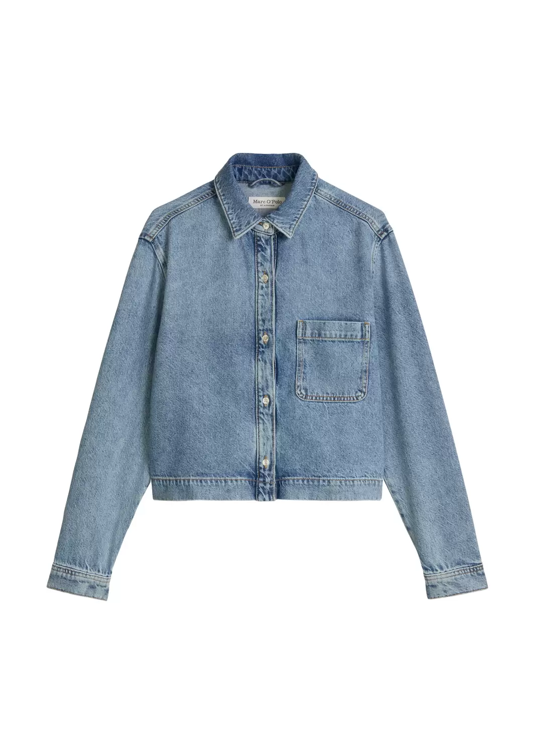 Denim Blouses Longsleeve, Relaxed F female