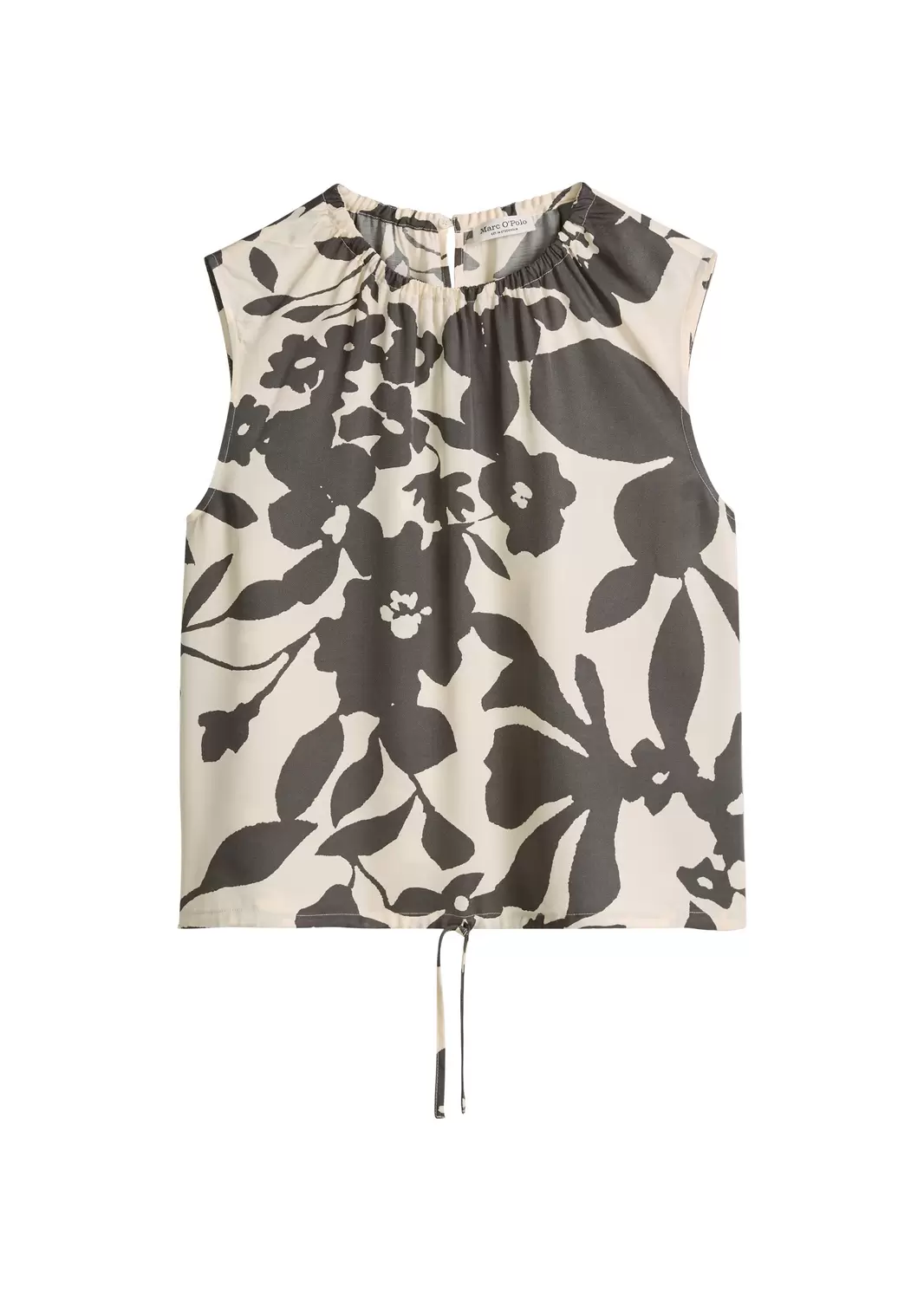 Ärmelloses Print-Bluse regular