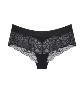 Body Make-Up Illusion Lace Shorty - 0004/BLACK