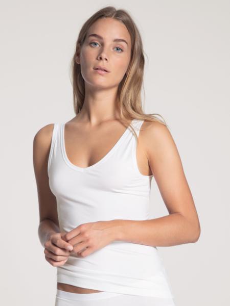 DAMEN Top ohne Arm - 001/weiss