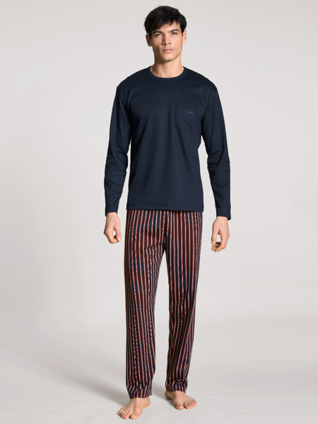 HERREN Pyjama - 479/dark sapphire