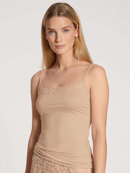 DAMEN Spaghetti-Top - 160/rose teint