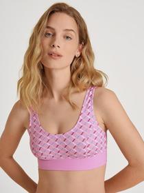 DAMEN Bustier, bubble gum pink