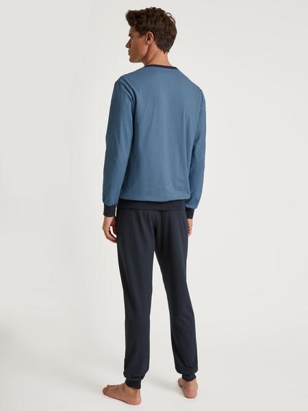 HERREN Pyjama mit Bündchen