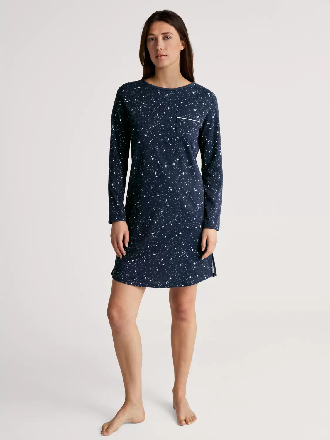 DAMEN Sleepshirt, peacoat blue