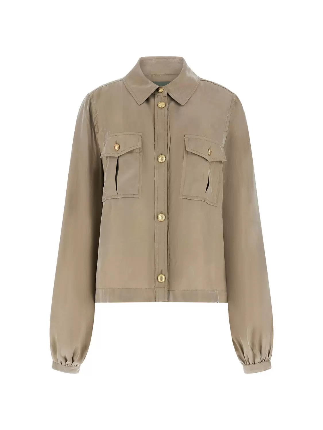 DALIA FLUID CROP SHIRT female