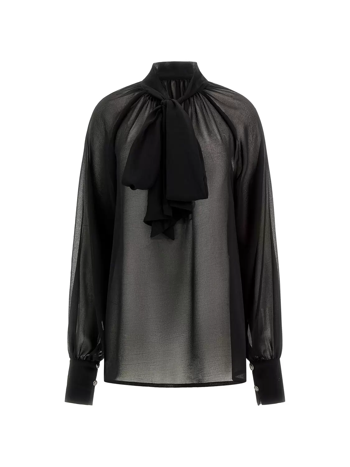 LS AUDRINE BOW BLOUSE female