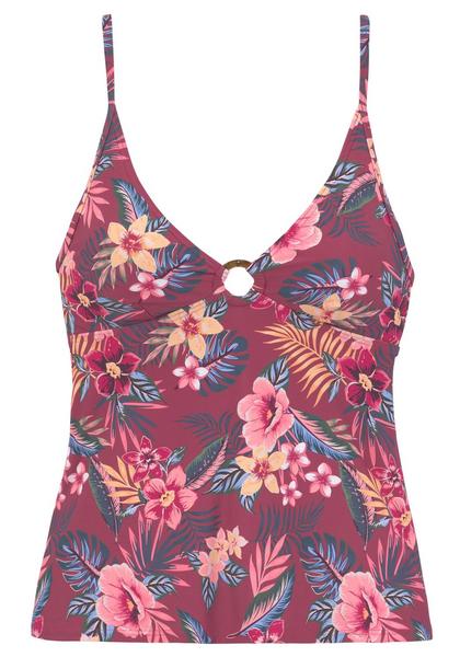 Tankini-Top A/B - 25792/rustred prin