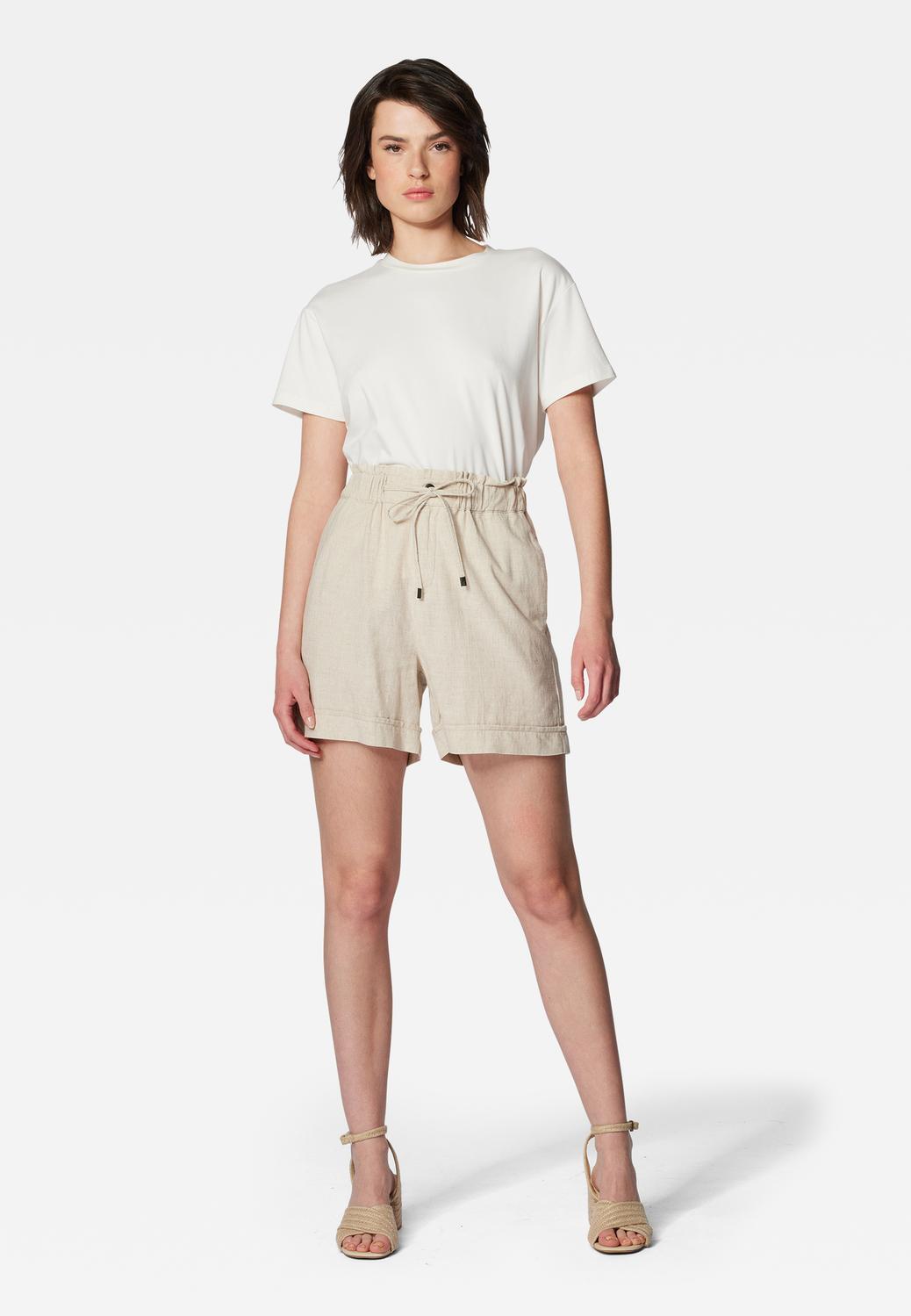 LINEN SHORTS female