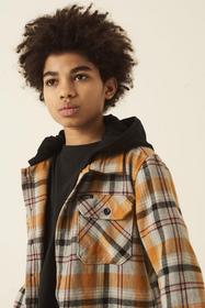 V23630_boys shirt ls - 2197/YELLOW