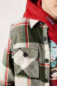 V45630_boys overshirt - 3733/GREEN
