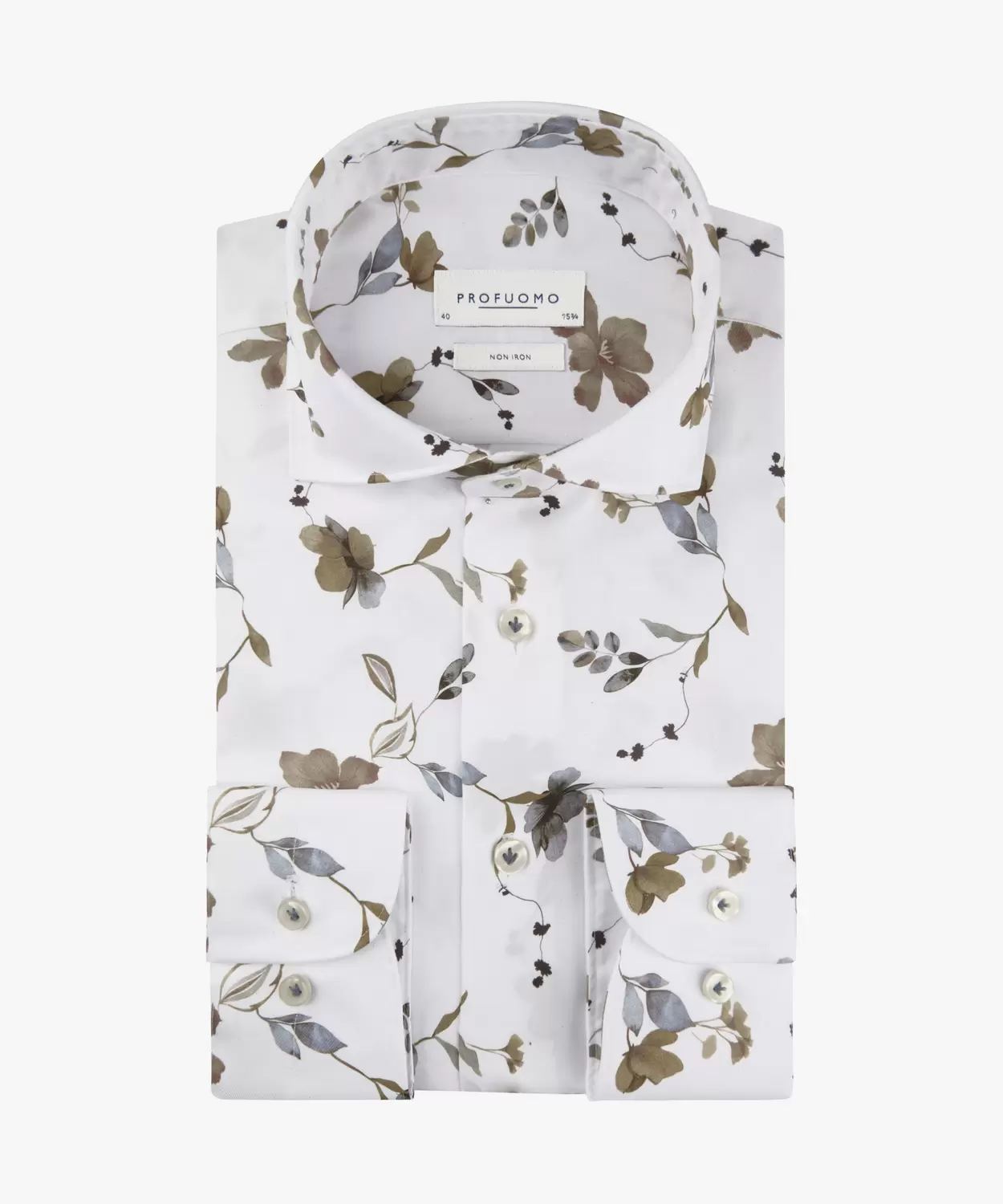 SHIRT CUTAWAY SF BLUE BEIGE male