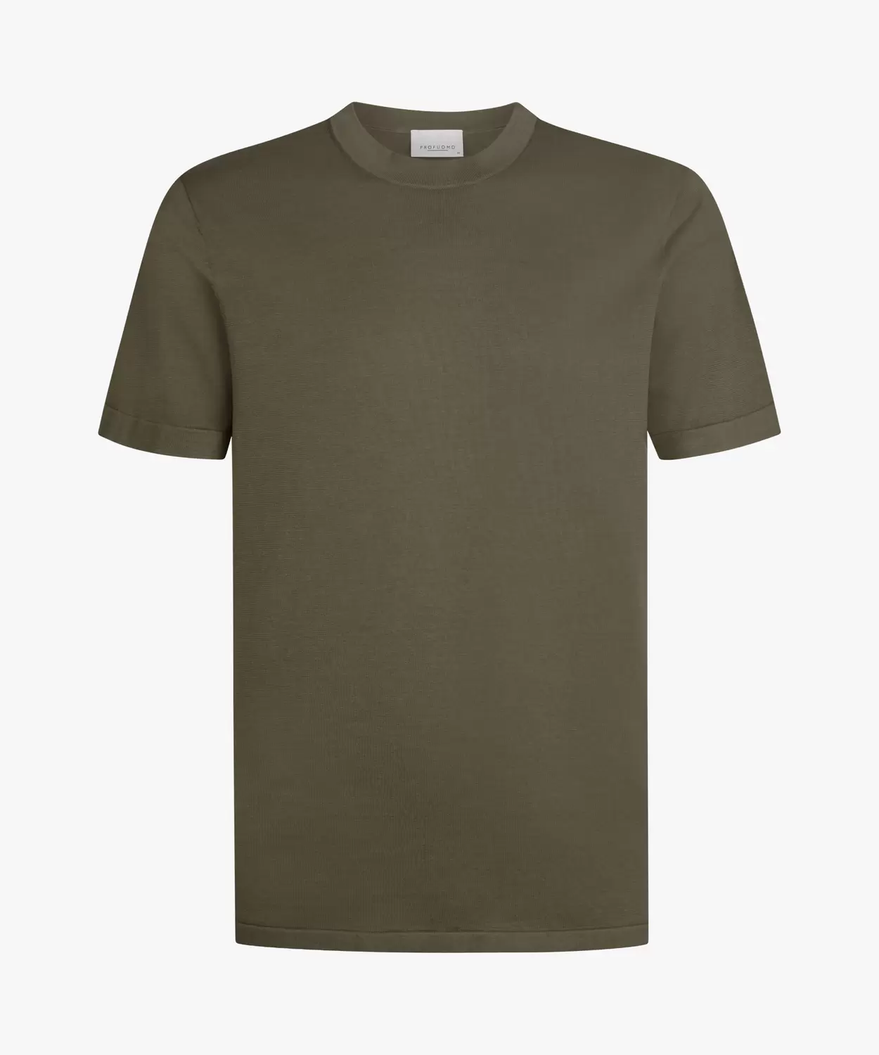 T-SHIRT CREW NECK SS L BROWN male